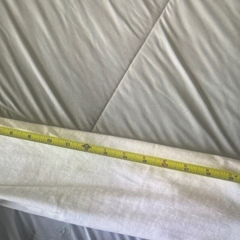 Just USA White Jean Jacket Silver Buttons - Picture 7 of 8